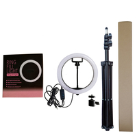 Promotion Très Chaud Prix Abordable Prix Usine Lumière Anneau Selfie 10 Pouces 26 cm Avec Trépied pour TikTok