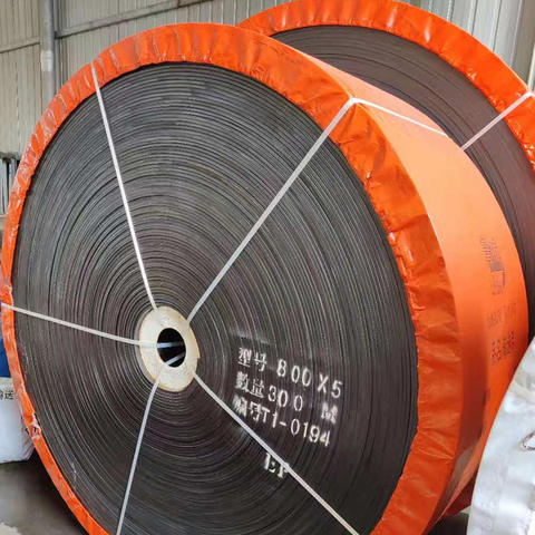 Custom Fire-Resistant Rubber Conveyor Belt for Industrial Mining Engine Applications Adjustable New Available Cutting Moulding