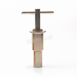 Valve Lock <b>T</b> Handle Brass Industrial Valve <b>Key</b> For Heating System Manual Operation - Product Image 1