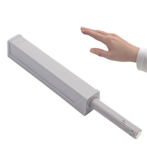 Cierres de puerta y botón pulsador con resorte de plástico para cajones, fácil instalación, diseño minimalista - Product Image 2