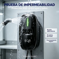 Cargador de Vehículos Eléctricos AC PCBA de Desarrollo Propio, 7-22kW, Carga Rápida, NACS J1772, OCPP, RFID, APP, Wallbox, Uso Doméstico y Comercial, IP65, Montaje en Pared