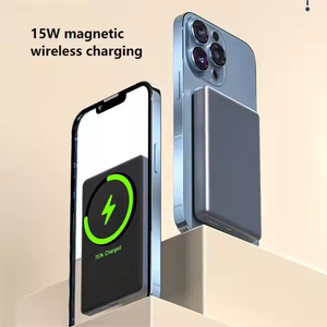 พาวเวอร์แบงค์แม่เหล็กแบบบางเฉียบชาร์จเร็วไร้สายขนาดเล็ก5000mAh 10000mAh magsafered magered magag <span class=keywords><strong>powerbank</strong></span> ปลอดภัยชาร์จเร็ว PD 22.5W - Product Image 6