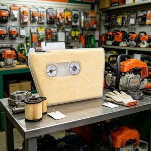 Filtre à air en papier fendu L&P haute performance pour <span class=keywords><strong>STIHL</strong></span> MS380 MS381 Série 1119 120 1626 1627 1630 - Product Image 5