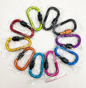 ขายส่งจากโรงงาน พวงกุญแจโลหะอะลูมิเนียมขนาด 80 มม. ราคาถูก พร้อมตะขอเกี่ยวแบบคาราไบเนอร์ - Product Image 5