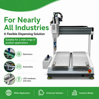 Distributeur automatique de colle CNC à 4 axes certifié CE, double axe Y, pour PCB, résine époxy UV et adhésif thermofusible