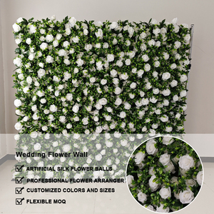 LEDA Nuevo Diseño de Pared de Plantas de Simulación, Venta al por Mayor de Paredes de Flores Artificiales, Fondo Decorativo para Escenarios de Bodas, Fiestas y Eventos - Product Image 3
