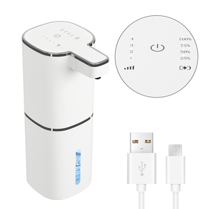 M19 New Square Display Infrarot sensor Berührungs loser automatischer Seifensp ender mit 14,2 Unzen/420ml Flüssigkeits spender für Badezimmer - Product Image 2