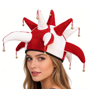 Sombrero <span class=keywords><strong>de</strong></span> Payaso <span class=keywords><strong>de</strong></span> Peluche Rojo y Blanco <span class=keywords><strong>de</strong></span> Apoyo al Equipo <span class=keywords><strong>de</strong></span> Fútbol para Fanáticos <span class=keywords><strong>de</strong></span> las Fiestas, Joker <span class=keywords><strong>de</strong></span> San Jorge <span class=keywords><strong>de</strong></span> Inglaterra, MH-0689 - Product Image 4