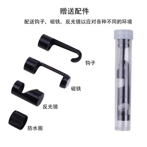 Industrial <b>Endoscope</b> 8mm <b>Camera</b> 1000mm Length With 8LED Light For Pipeline Inspection USB Powered - Product Image 4