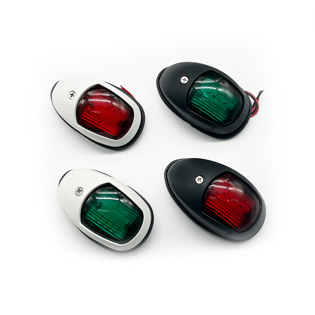 LED Truck & Boat Indicator Light 8LED 12V/24V ABS Underwater Ship Accessories Marine Supplies Multi-color Decorative
