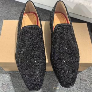 Men Shoes British Leather Shoes Pointed Tip Breathable Lace up High Handmade Red-soled Casual Men Business Dress Leather Shoes - Product Image 4