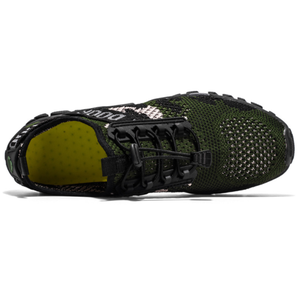 DFT0114 Zapatos Deportivos de Senderismo para Hombre de Alta Calidad al por Mayor, Zapatos Casuales Transpirables de Malla Aqua, Hechos en China y Guatemala - Product Image 4