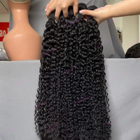 Extensiones de Cabello Humano Natural Negro Vietnamita Ondulado, Doble Trama, para Uso Diario