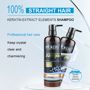 Champú de aceite de argán de queratina brasileña suave de renovación de logotipo personalizado y tratamiento nutritivo de crema orgánica para cabello dañado - Product Image 5