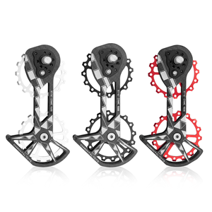 Desviadores traseros de bicicleta de fibra de carbono con rueda guía de polea 16T para juego de ruedas guía WAKE - Product Image 1
