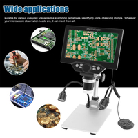 Microscope numérique USB pour la réparation de cartes mères d'ordinateurs portables, zoom 1200X, compatible avec les ordinateurs PC