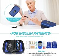 Penjualan Langsung Pabrik Kotak Pendingin Insulin Portabel untuk Perjalanan dengan Tampilan Suhu Termometer