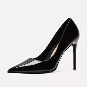 Bayanlar toptan bayanlar için 2023 yeni siyah kadın moda topuklu temizle kadın seksi yüksek-topuklu ayakkabılar sandalet