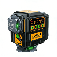 Niveau laser Laisai 12 lignes haute précision, lumière forte, ligne fine, 6650 infrarouge, instrument de marquage automatique