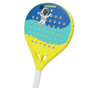 <span class=keywords><strong>Raquette</strong></span> <span class=keywords><strong>de</strong></span> padel <span class=keywords><strong>de</strong></span> haute qualité à prix abordable, 100% fibre <span class=keywords><strong>de</strong></span> carbone, noyau souple en EVA, avec sac, cadeau idéal pour adultes. - Product Image 2