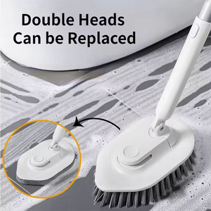 Brosse de nettoyage à long <span class=keywords><strong>manche</strong></span> pour baignoire et carrelage, à poils rigides, pour le lavage et le frottement des sols, vente en gros - Product Image 6