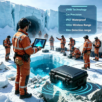 Capteur de rythme cardiaque traversant les murs, technologie radar UWB, traceur de victimes sans contact, détecteur de survivants dans les débris de bâtiments, outil de détection des signes vitaux