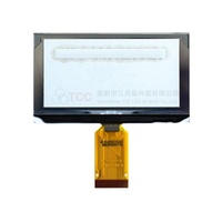 2,7 monocromo 256*128 módulo LCD SSD1363 controlador Spi I2c interfaz 256X128 pantalla OLED