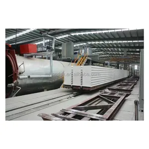 Mesin Pemotong Blok Panel Ringan, Cetakan AAC ALC Garis Produksi Bata 4.2M 4.8M 6M
