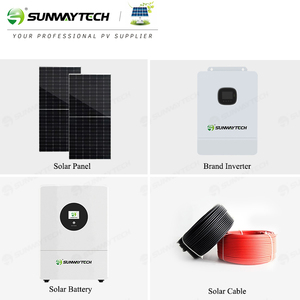 Systèmes solaires Kit complet Solaire domestique 10kw Batterie Hors réseau Hybride Système <span class=keywords><strong>d</strong></span>'inversion de puissance Panneau pour <span class=keywords><strong>la</strong></span> <span class=keywords><strong>maison</strong></span> - Product Image 3