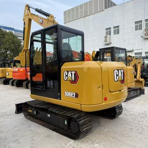 Mini-excavatrice sur chenilles Caterpillar Cat306E2 d'occasion, 6 tonnes, moteur neuf, modèle 2024, pompe hydraulique MOOG, 1 an de garantie après-vente - Product Image 1