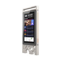 Kiosco de Publicidad Digital para Parada de Autobús, de Acero Galvanizado para Exteriores, con Monitor CCTV, Pantalla LCD HD, Señalización Inteligente para Parada de Autobús