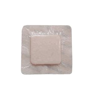 10x10cm perawatan luka bantalan busa silikon untuk pembuangan tekanan mudah diaplikasikan pada kit pertolongan pertama untuk perawatan luka contoh Gratis - Product Image 1