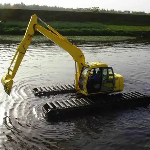 20ton Swamp Amphibious Excavator Chassis Amphibious Undercarriage Excavator Floating Pontoo