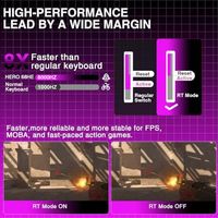 OEM ODM 68 HE 60 Gaming Keyboard Wired Hall Effect Magnetic Switch Keyboard with 8K Hz Polling Rate Side Printed PBT Keycaps RGB
