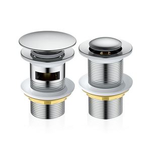 Siphon de vidange Gotega G1 1/4" en chrome pour lavabo et baignoire, avec filtre à cheveux en maille et trop-plein - Product Image 1