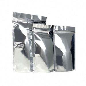 Bolsas de plástico Mylar con logotipo personalizado, reutilizables y resellables, para almacenamiento de alimentos, bolsa de pie para pequeñas empresas - Product Image 6