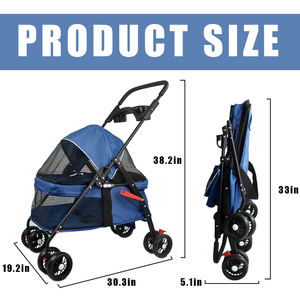 Keranjang penyimpanan Liner tidak dapat dilepas lipat mudah kustom keranjang mobil kereta anjing peliharaan - Product Image 4