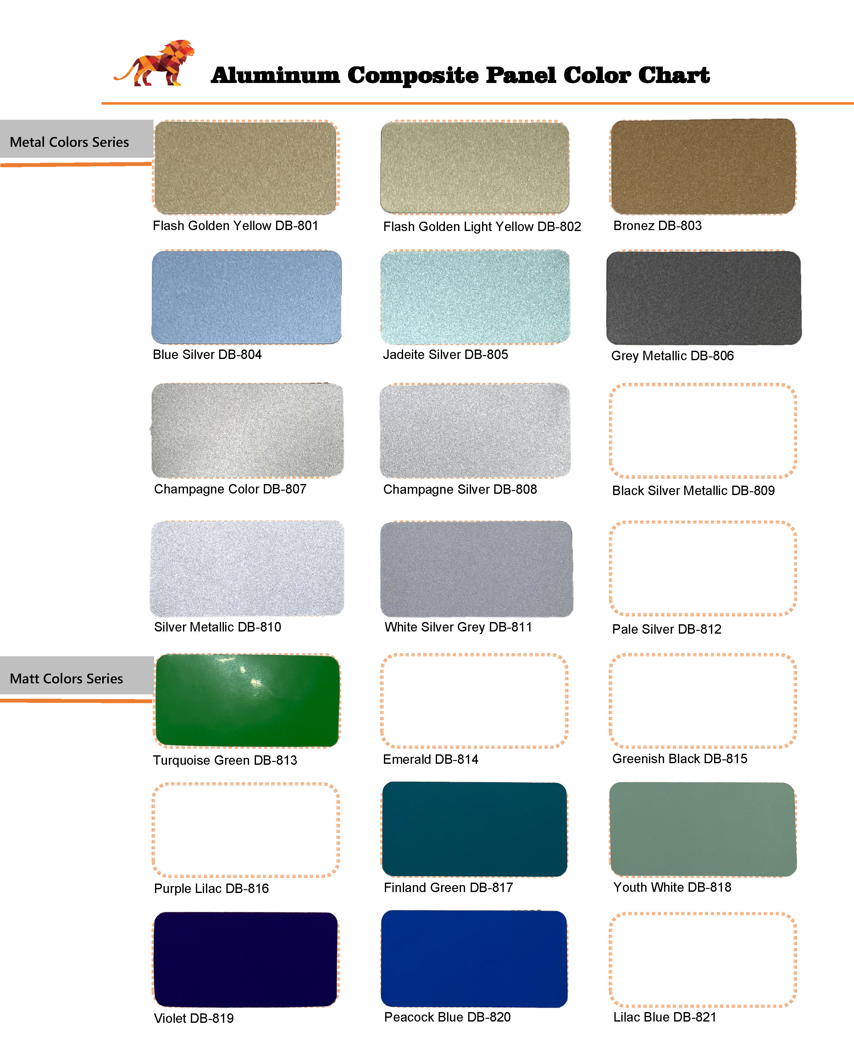 Cartes de couleurs 1