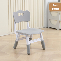 Ensemble table et chaises pour enfants Meubles de garderie pour enfants Bureau d'étude et tabouret Table à manger pour tout-petits réglable en hauteur avec chaises