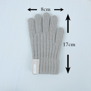 <span class=keywords><strong>Guanti</strong></span> <span class=keywords><strong>invernali</strong></span> per bambino e ragazza Touch screen fodera termica elastica in maglia Jacquard per bambini <span class=keywords><strong>guanti</strong></span> in pile caldo - Product Image 2