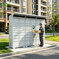 Vente directe d'usine Yinlong : Casier à colis intelligent, système intelligent sans contact pour les communautés, les appartements et les immeubles
