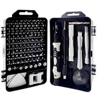 Jeu de tournevis 115-en-1 avec embouts Phillips de précision à aimant puissant, taille 160 mm, outil multifonctionnel pour la réparation de téléphones et d'ordinateurs