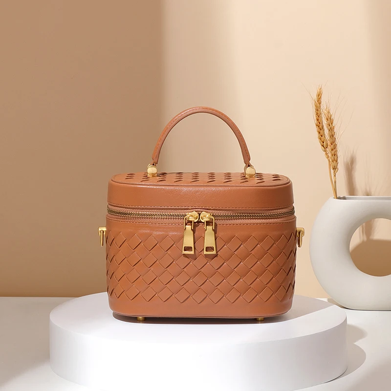 2024 Explosive Braided Bag Fashion - Simple Atmosphere Handbag