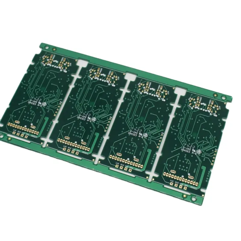 China high quality customized printed circuit board LCD module 4 layers green oil nickel gold PCB