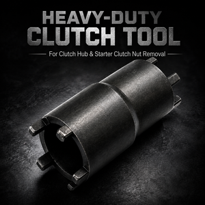 Herramienta de reparación de motocicletas: Tuerca de bloqueo de embrague, llave para buje de embrague / herramienta para quitar la tuerca del embrague de arranque para <span class=keywords><strong>Kawasaki</strong></span> Honda - Product Image 2