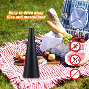 Ventilador Repelente de Moscas Silencioso a Precio de Fábrica + Control Seguro de Insectos + Ideal para Cenas y Picnics al Aire Libre - Product Image 2
