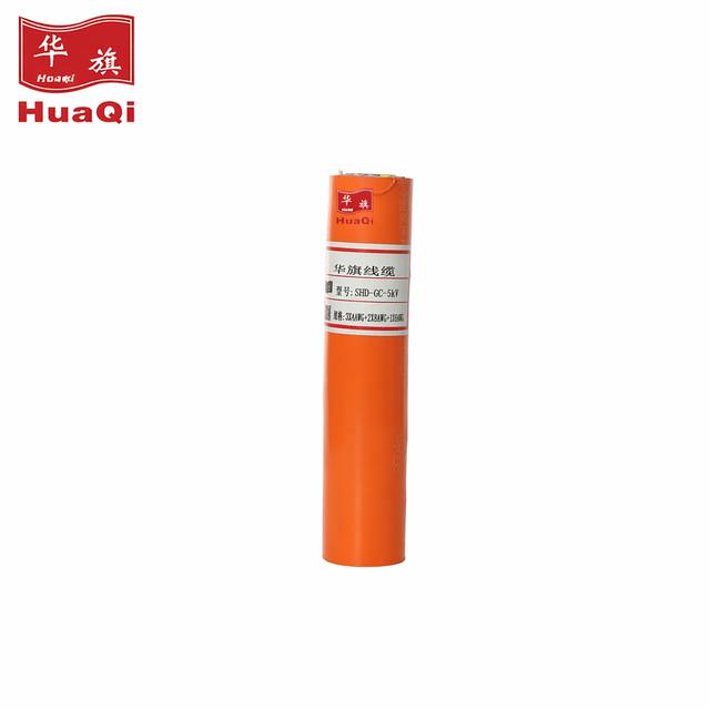 HUAQI Single Core PVC Insulated Electric Wire Cable Solid Aluminum Conductor 1.5mm2 2.5mm2 4mm2 Underground Application 450/750V