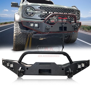 Parachoques trasero de acero para coche, barra de paso de cama trasera negra para <span class=keywords><strong>Ford</strong></span> <span class=keywords><strong>Bronco</strong></span> Raptor <span class=keywords><strong>Wildtrak</strong></span>, accesorios 2022 2023 - Product Image 4