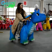 Dinosaure animatronique grandeur nature Gecai pour les parcs de dinosaures interactifs