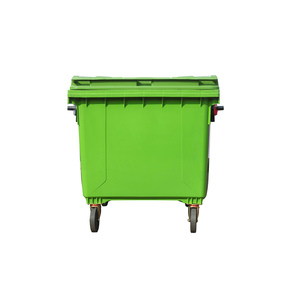 <span class=keywords><strong>Contenedor</strong></span> de <span class=keywords><strong>Basura</strong></span> de Plástico Ecológico de Alta Resistencia de 1100 <span class=keywords><strong>Litros</strong></span> con Tapas y 4 Ruedas, <span class=keywords><strong>Contenedor</strong></span> de <span class=keywords><strong>Basura</strong></span> Grande para Exteriores, para Uso Municipal - Product Image 1